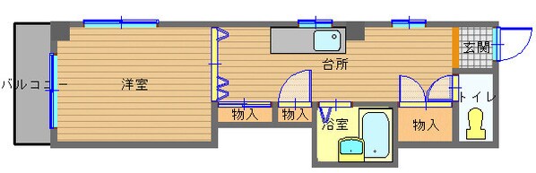 Shinju Bldgの物件間取画像